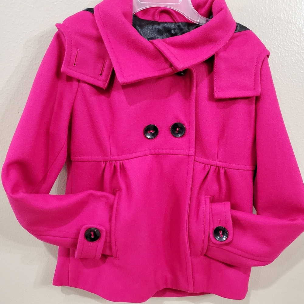 Wool Pea Coat girls size 14